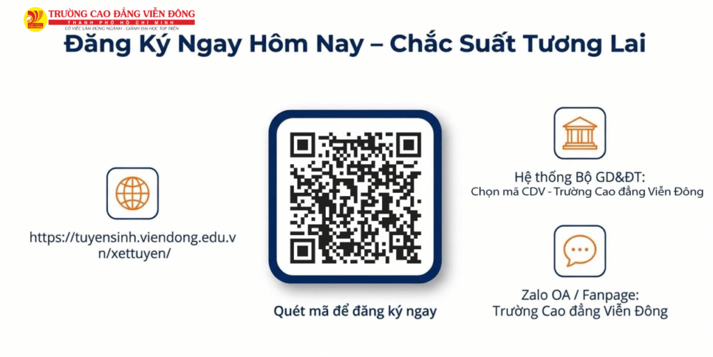 Tuyển sinh Đại học (VHVL), Cao đẳng chính quy 2026 (Giảm 50-60% học phí theo NĐ81 và 97 và NĐ238)