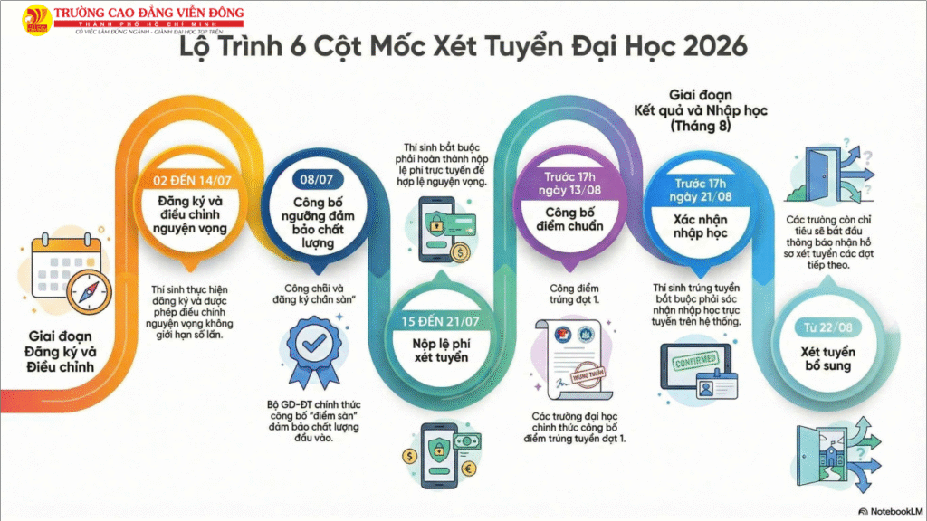 Tuyển sinh Đại học (VHVL), Cao đẳng chính quy 2026 (Giảm 50-60% học phí theo NĐ81 và 97 và NĐ238)