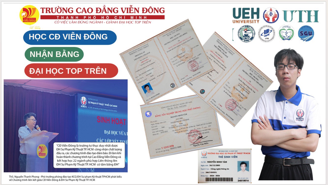 Tuyển sinh Cao đẳng 9+3+1 dành cho học sinh tốt nghiệp THCS (gồm 2 giai đoạn TC+CĐ) năm 2025