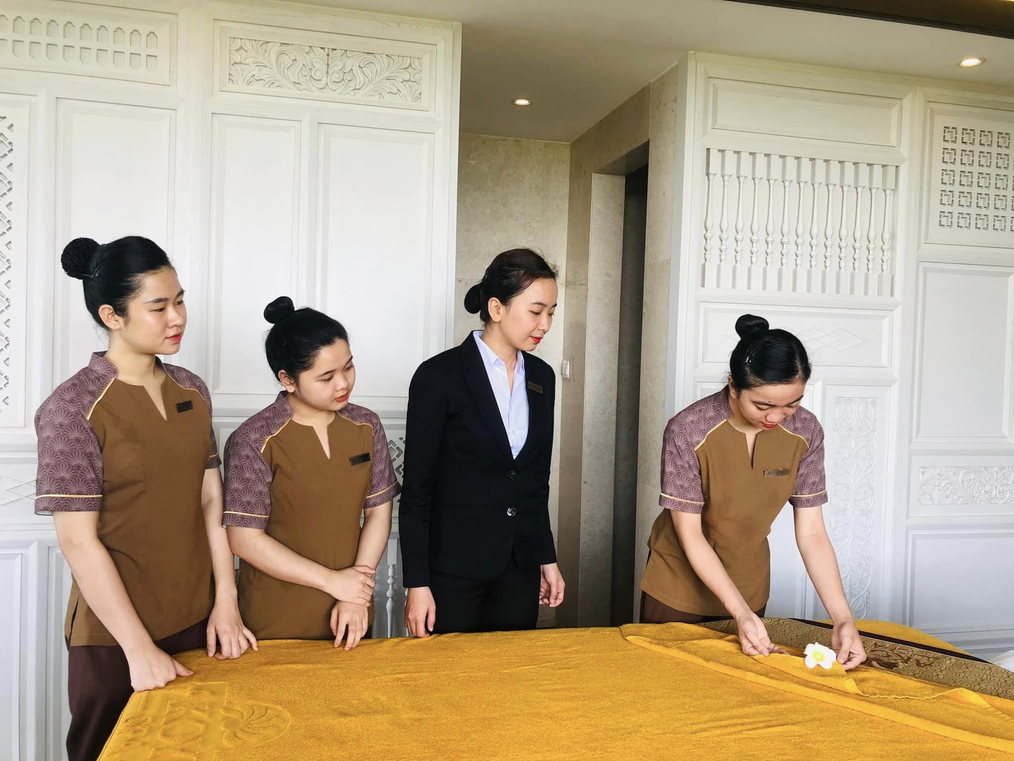 Bước chân đầu tiên trong ngành Chăm sóc sắc đẹp: Sức mạnh từ thực tập khi học tại CĐ Viễn Đông