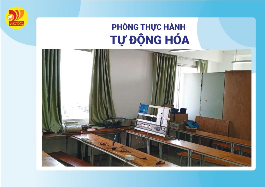 Hình ảnh trang thiết bị, phòng thực hành tại CĐ Viễn Đông