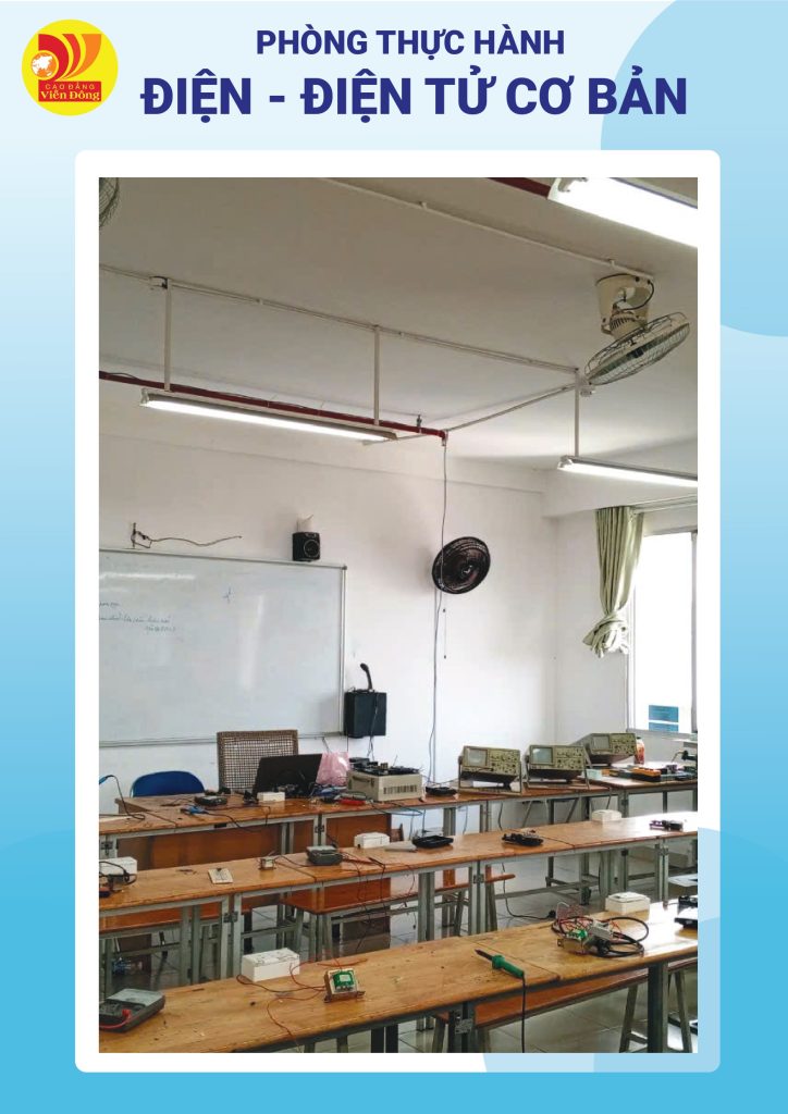 Hình ảnh trang thiết bị, phòng thực hành tại CĐ Viễn Đông