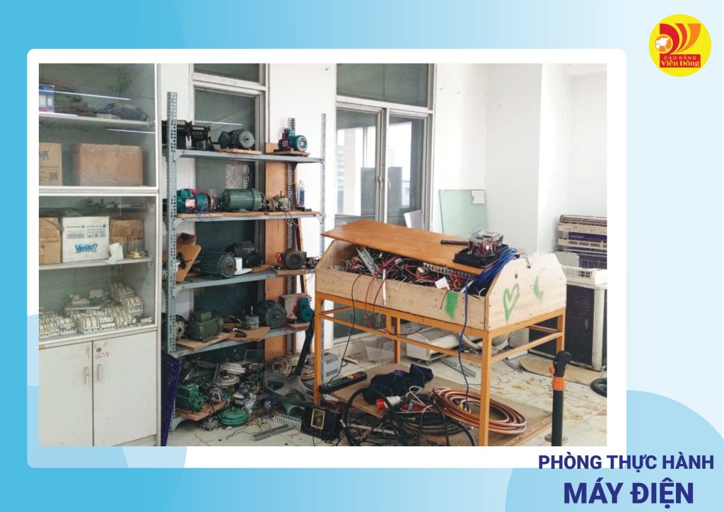 Hình ảnh trang thiết bị, phòng thực hành tại CĐ Viễn Đông