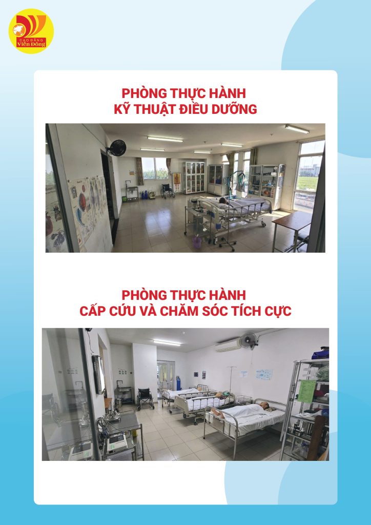 Hình ảnh trang thiết bị, phòng thực hành tại CĐ Viễn Đông
