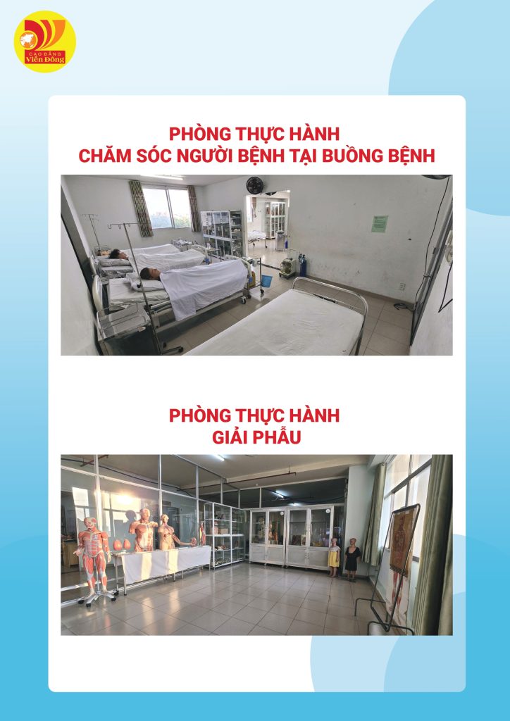 Hình ảnh trang thiết bị, phòng thực hành tại CĐ Viễn Đông
