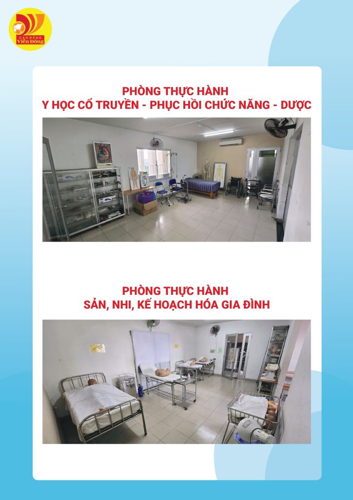Hình ảnh trang thiết bị, phòng thực hành tại CĐ Viễn Đông