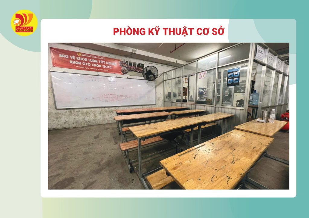 Hình ảnh trang thiết bị, phòng thực hành tại CĐ Viễn Đông