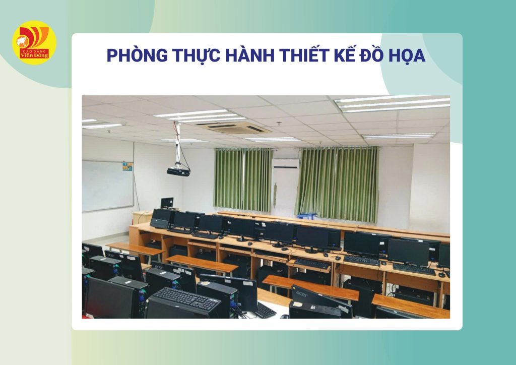 Hình ảnh trang thiết bị, phòng thực hành tại CĐ Viễn Đông