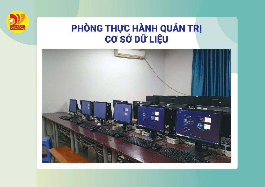 Hình ảnh trang thiết bị, phòng thực hành tại CĐ Viễn Đông