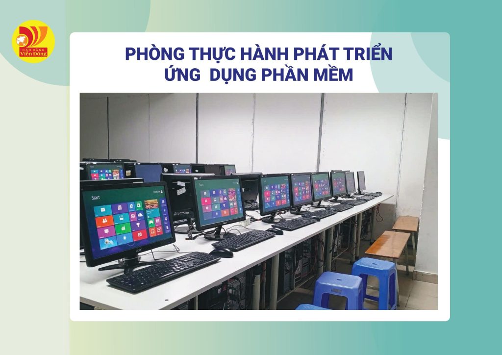 Hình ảnh trang thiết bị, phòng thực hành tại CĐ Viễn Đông