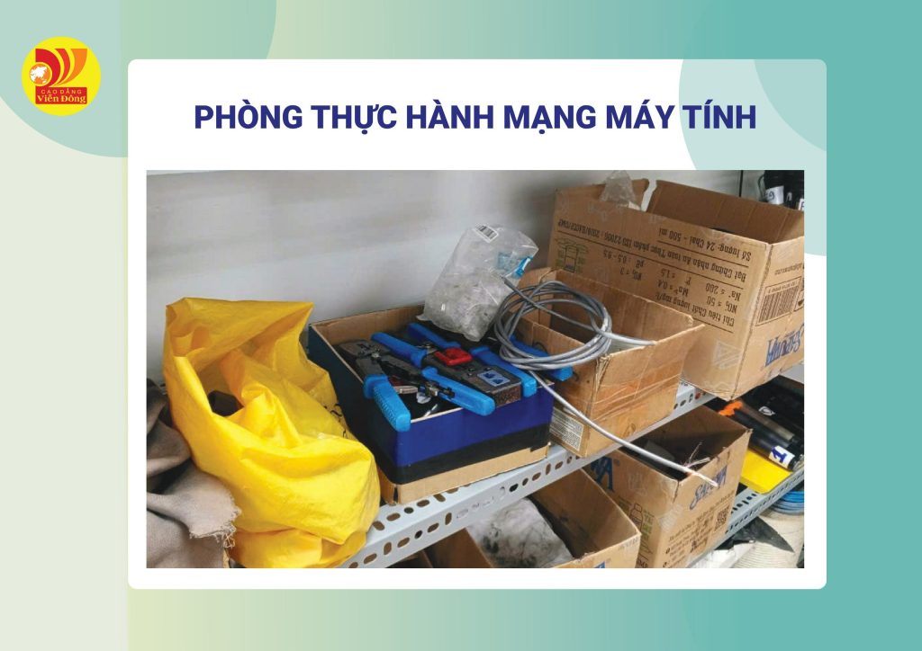 Hình ảnh trang thiết bị, phòng thực hành tại CĐ Viễn Đông