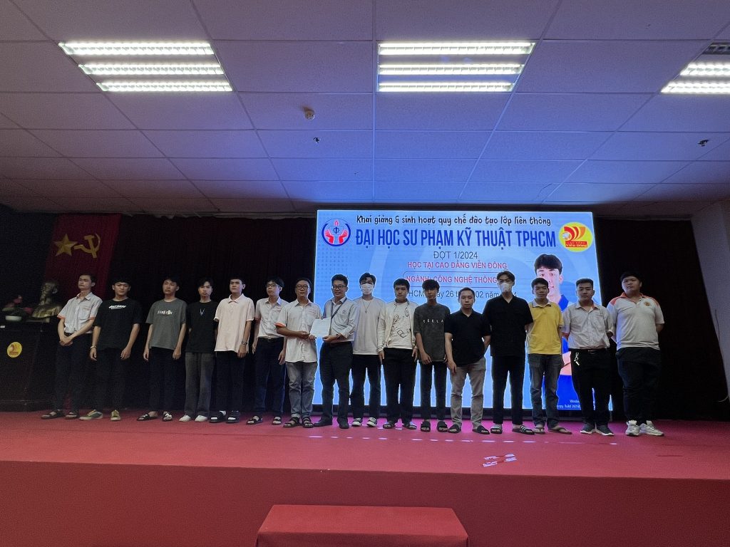 Chương trình đào tạo ngành Công nghệ thông tin Đại học Sư phạm kỹ thuật TPHCM