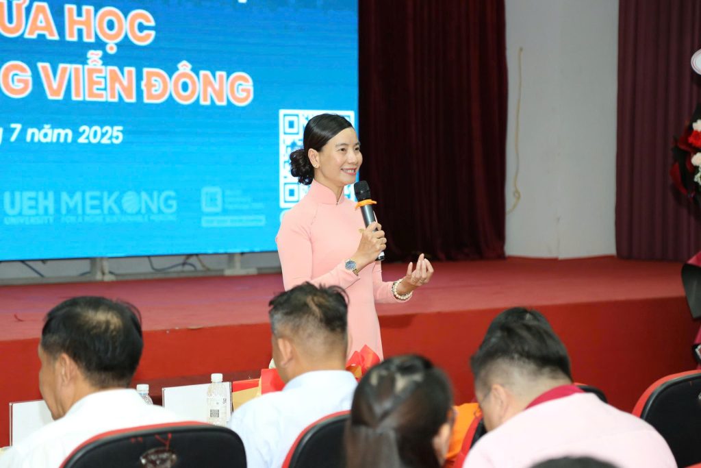 Khai giảng Đợt 1 – Khóa 2025 Liên thông ĐH UEH Mekong (VHVL) CĐ Viễn Đông