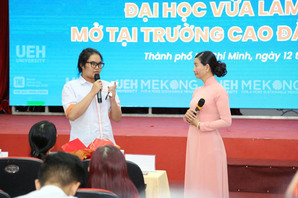 Khai giảng Đợt 1 – Khóa 2025 Liên thông ĐH UEH Mekong (VHVL) CĐ Viễn Đông