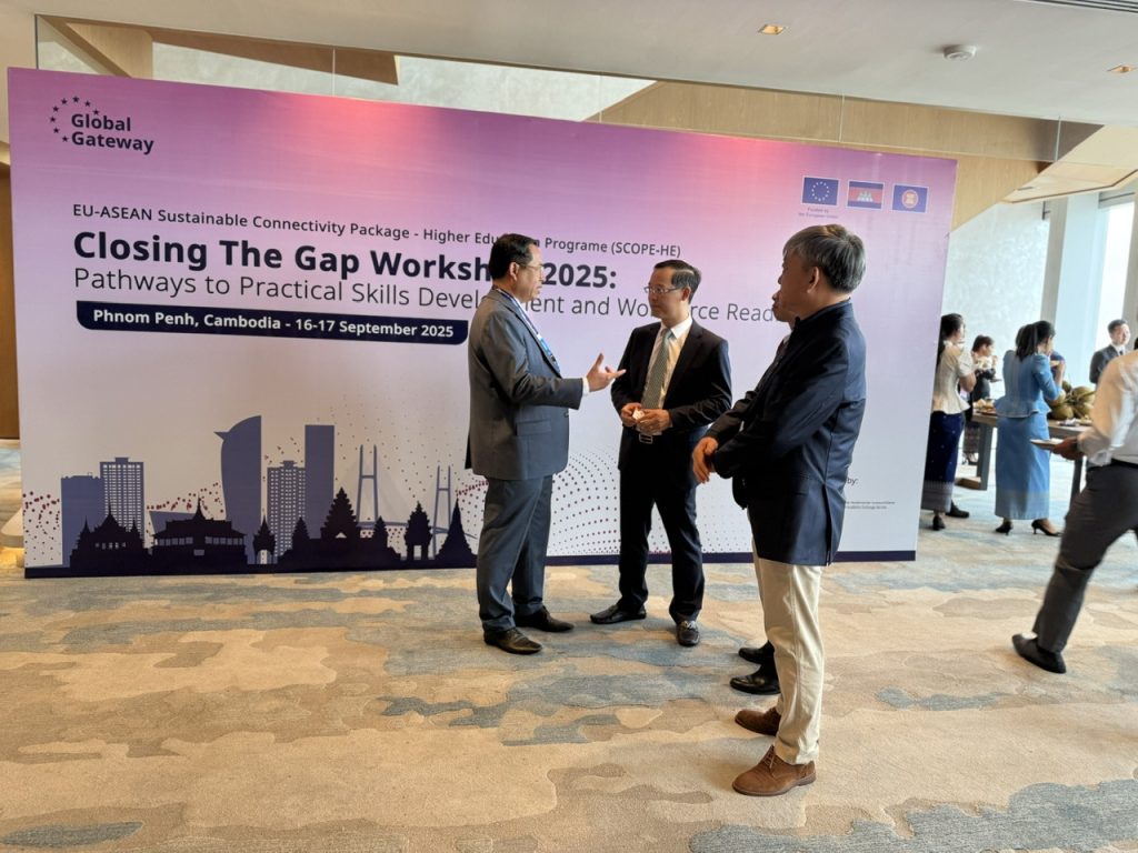 CĐ Viễn Đông tham dự Hội nghị dạy nghề EU – ASEAN tại Phnom Penh, Campuchia
