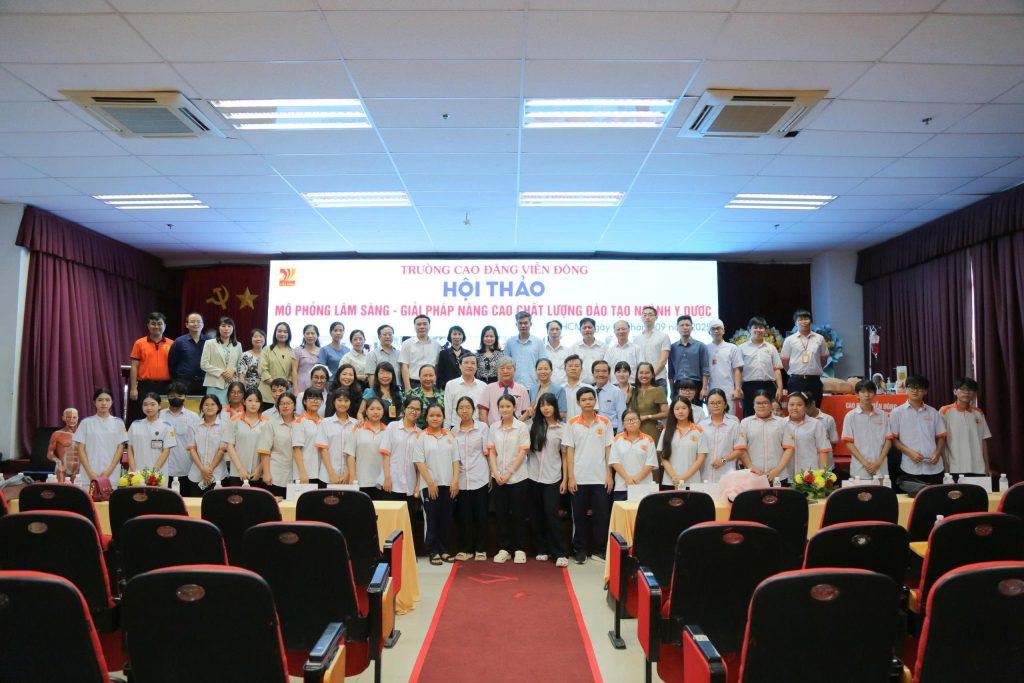 Hội thảo “Mô phỏng lâm sàng – Giải pháp nâng cao chất lượng đào tạo ngành Y Dược” tại Trường CĐ Viễn Đông