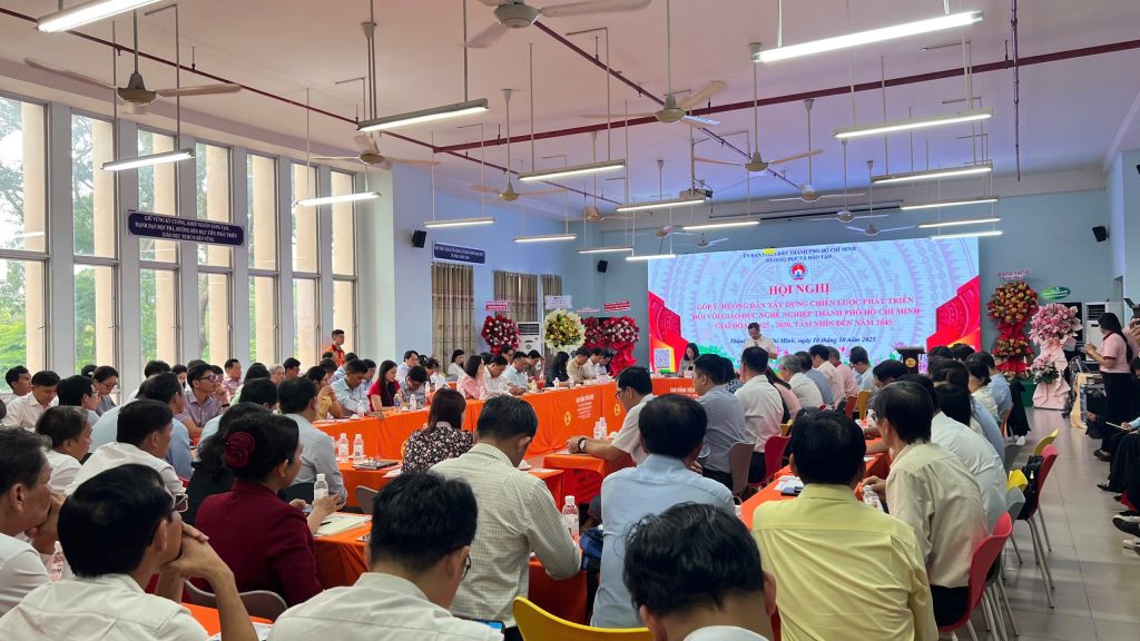 Hội nghị giáo dục nghề nghiệp TPHCM năm 2025 tổ chức tại trường Cao đẳng Viễn Đông