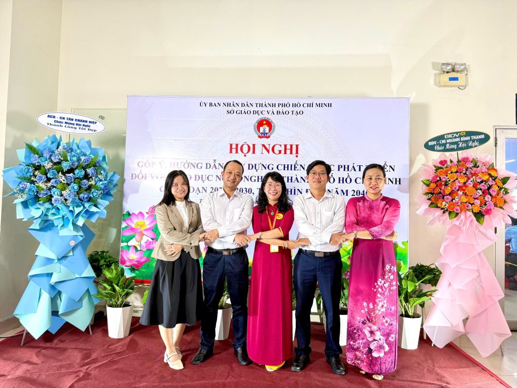 Hội nghị giáo dục nghề nghiệp TPHCM năm 2025 tổ chức tại trường Cao đẳng Viễn Đông