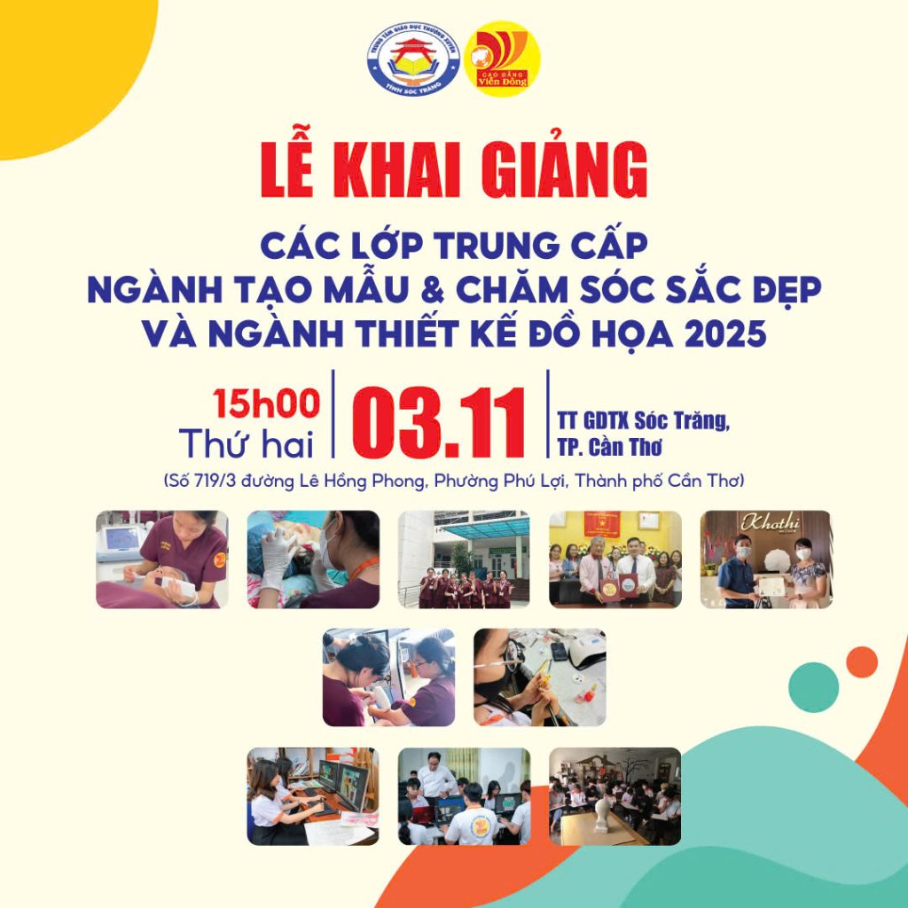 Lễ Khai giảng các lớp Trung cấp tại GDTX Sóc Trăng