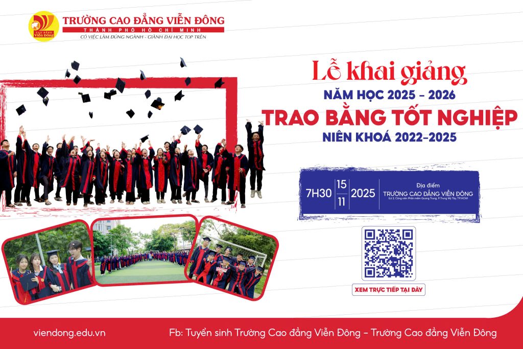 Lễ Khai giảng năm học 2025 – 2026 và Trao bằng tốt nghiệp niên khóa 2022 – 2025