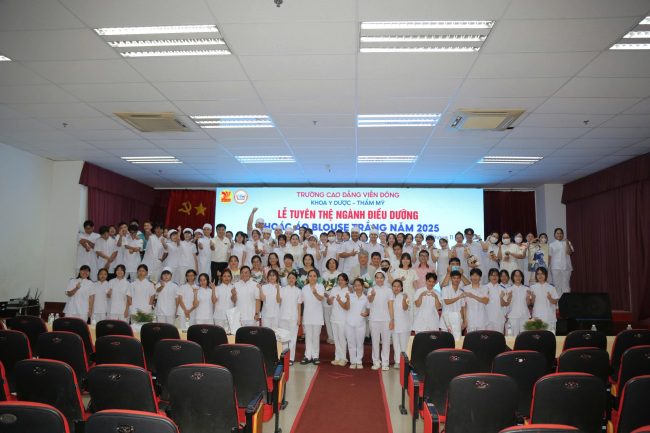 LỄ TUYÊN THỆ NGÀNH ĐIỀU DƯỠNG 2025