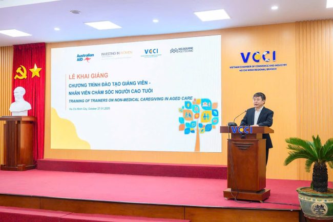 KHÓA ĐÀO TẠO GIẢNG VIÊN – NHÂN VIÊN CHĂM SÓC NGƯỜI CAO TUỔI