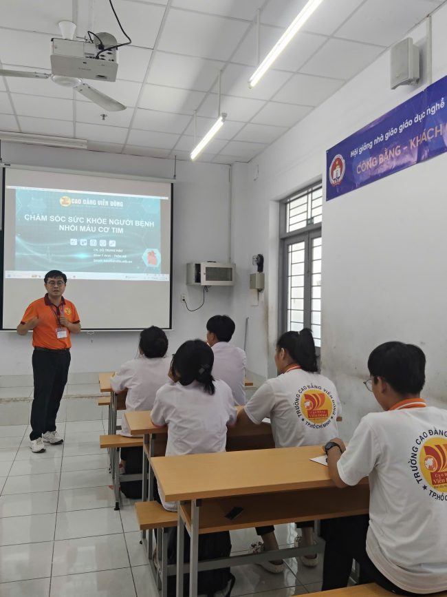 GIẢNG VIÊN TRƯỜNG CAO ĐẲNG VIỄN ĐÔNG THAM GIA HỘI GIẢNG NHÀ GIÁO GIÁO DỤC NGHỀ NGHIỆP CẤP THÀNH PHỐ NĂM 2025