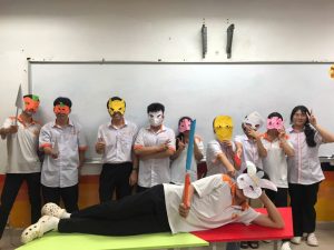 KHÔNG KHÍ HALLOWEEN SÔI NỔI TẠI KHOA NGOẠI NGỮ