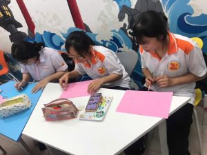 KHÔNG KHÍ HALLOWEEN SÔI NỔI TẠI KHOA NGOẠI NGỮ