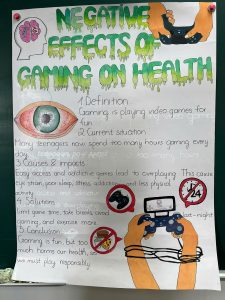 HỌC SINH SÔI NỔI TRANH BIỆN VỀ CHỦ ĐỀ “VIDEO GAMES AND HEALTH”