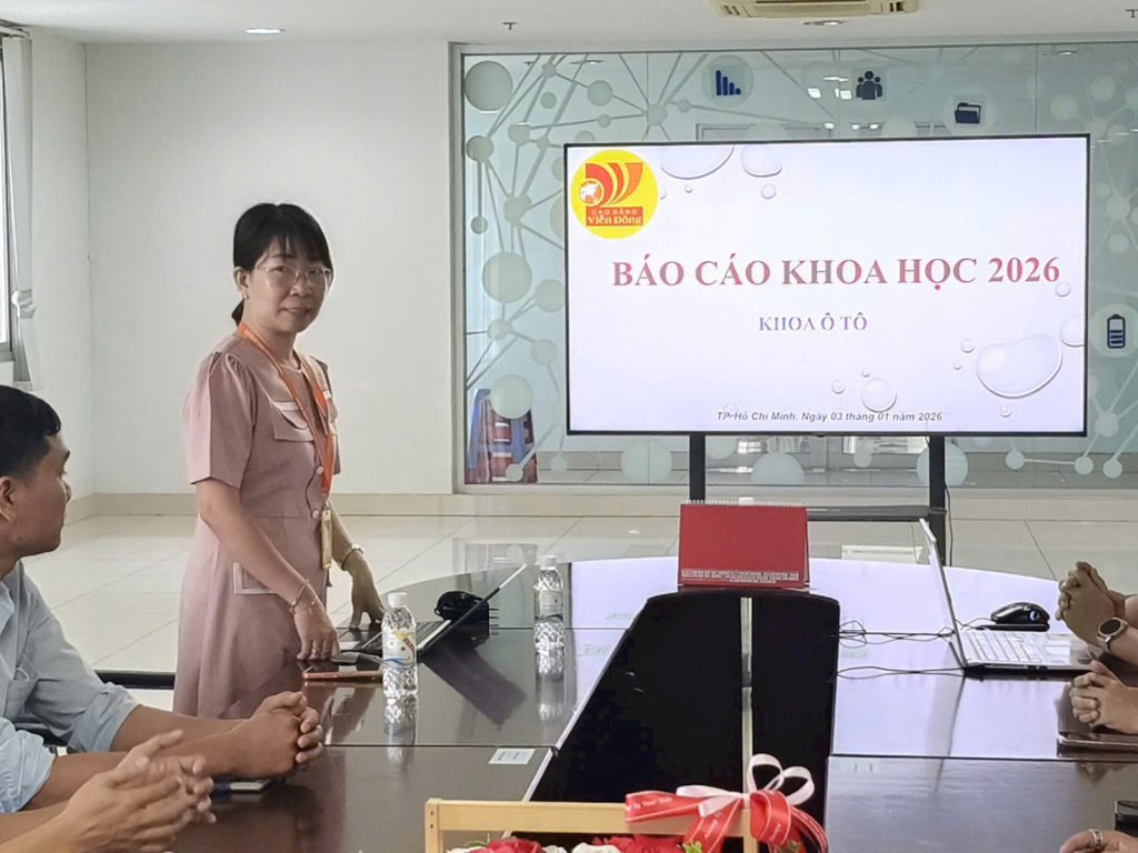 Khoa Ô tô Cao đẳng Viễn Đông làm chủ công nghệ phân tích khí thải KEG-500: Hướng tới giao thông Xanh