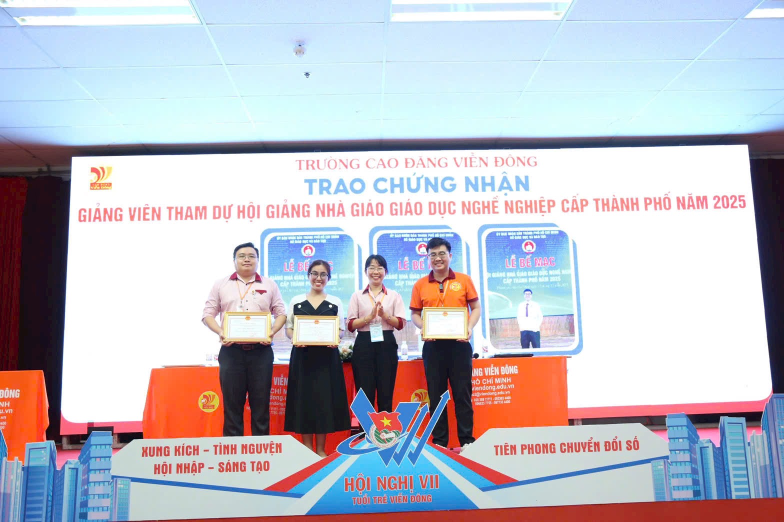 Vinh danh Nhà giáo GDNN dạy giỏi cấp thành phố 2025