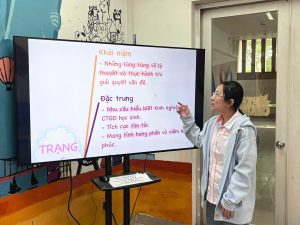 CÙNG SINH VIÊN KHOA NGOẠI NGỮ KHÁM PHÁ CÁC YẾU TỐ TRONG THSP