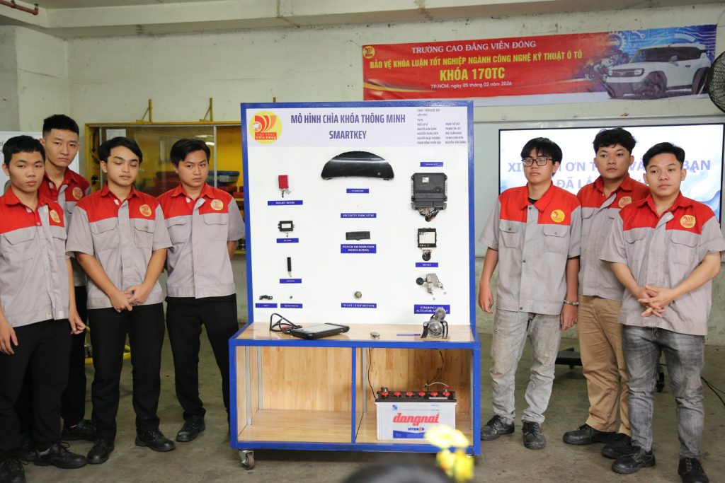 SINH VIÊN 170TC SẴN SÀNG “VÀO SỐ” – BẢO VỆ KHÓA LUẬN TỐT NGHIỆP NGÀNH CÔNG NGHỆ KỸ THUẬT Ô TÔ