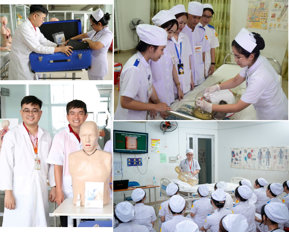 TRANG THIẾT BỊ HIỆN ĐẠI– NỀN TẢNG ĐÀO TẠO CHUẨN Y KHOA TẠI TRƯỜNG CAO ĐẲNG VIỄN ĐÔNG