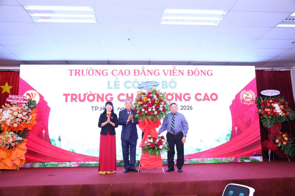 Cao đẳng Viễn Đông là trường đầu tiên, duy nhất nhận danh hiệu “Trường Cao đẳng Chất lượng cao”