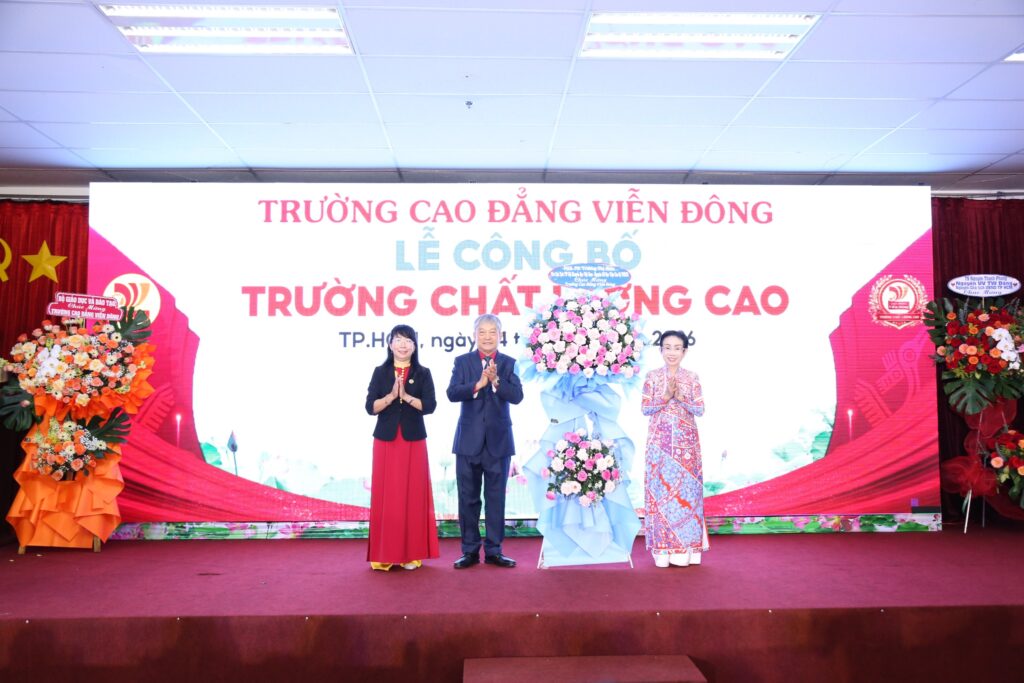 Cao đẳng Viễn Đông là trường đầu tiên, duy nhất nhận danh hiệu “Trường Cao đẳng Chất lượng cao”