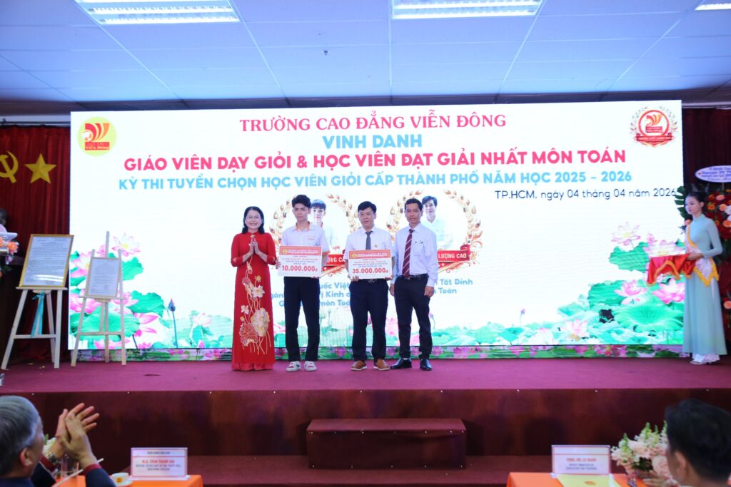 Cao đẳng Viễn Đông là trường đầu tiên, duy nhất nhận danh hiệu “Trường Cao đẳng Chất lượng cao”