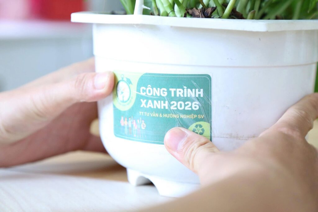 Cao đẳng Viễn Đông phủ xanh khuôn viên, kiến tạo không gian học tập bền vững