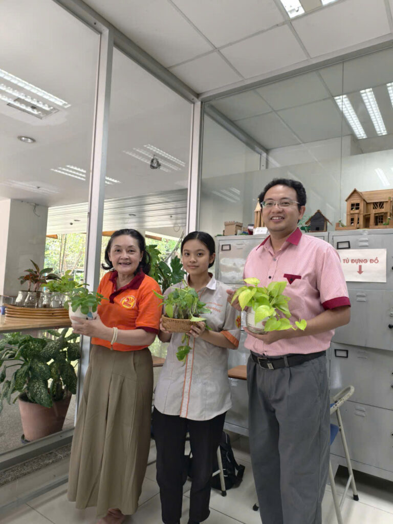 Cao đẳng Viễn Đông phủ xanh khuôn viên, kiến tạo không gian học tập bền vững