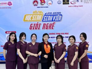 SINH VIÊN NGÀNH TẠO MẪU VÀ CHĂM SÓC SẮC ĐẸP- CĐ VIỄN ĐÔNG  TỎA SÁNG TẠI HỘI THI HỌC SINH GIỎI NGHỀ DO THÀNH ĐOÀN TỔ CHỨC NĂM 2026