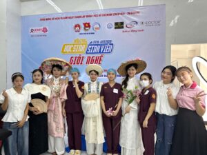 SINH VIÊN NGÀNH TẠO MẪU VÀ CHĂM SÓC SẮC ĐẸP- CĐ VIỄN ĐÔNG  TỎA SÁNG TẠI HỘI THI HỌC SINH GIỎI NGHỀ DO THÀNH ĐOÀN TỔ CHỨC NĂM 2026