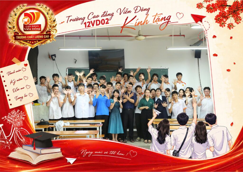 Thăm và động viên khối 12 hệ Cao đẳng 9+3+1 trong giai đoạn nước rút ôn thi THPT
