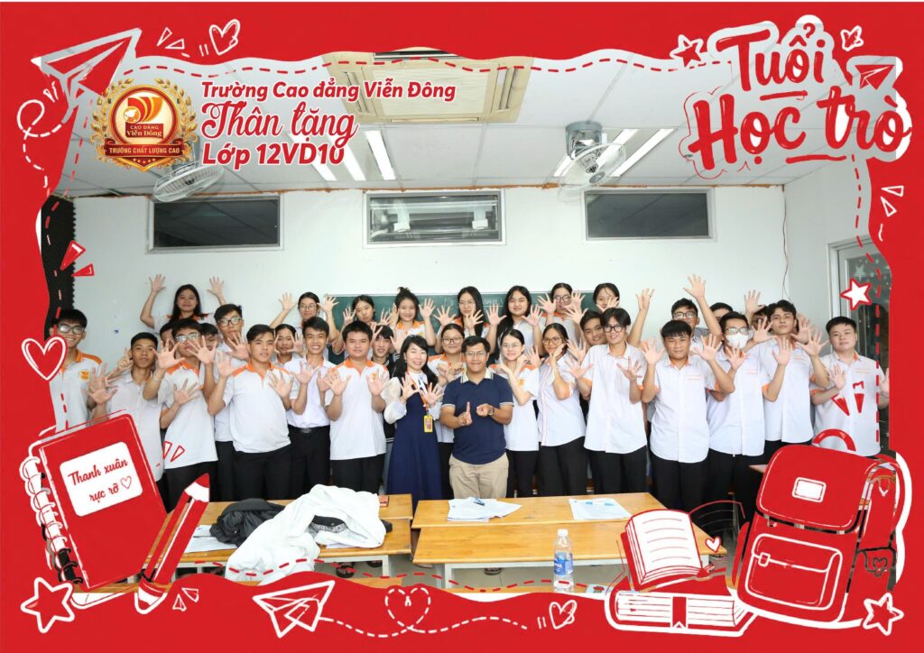 Thăm và động viên khối 12 hệ Cao đẳng 9+3+1 trong giai đoạn nước rút ôn thi THPT